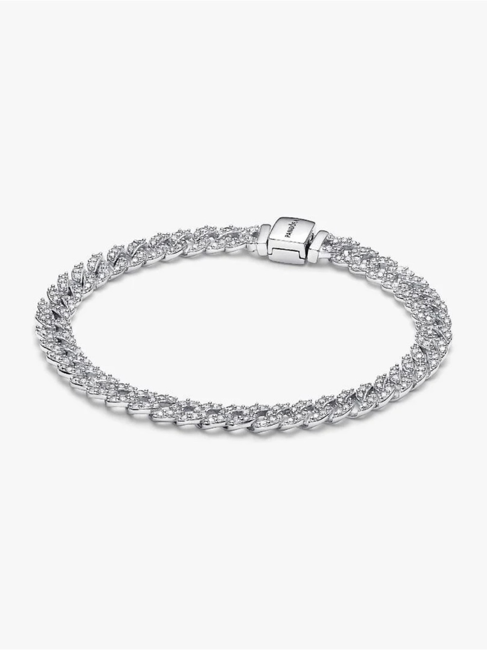 Pandora Silver Crystal Pavé Bracelet